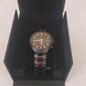 Bulova Men's Diamond Accent Watch -New!